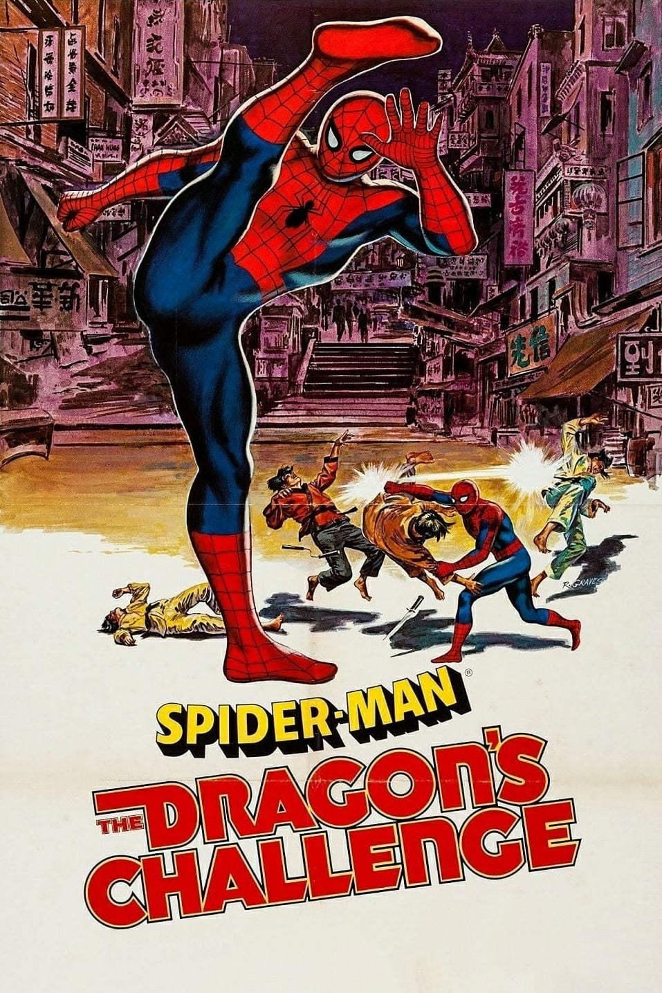 Постер Spider-Man: The Dragon's Challenge